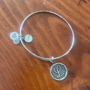 Alex and Ani “L” bracelet